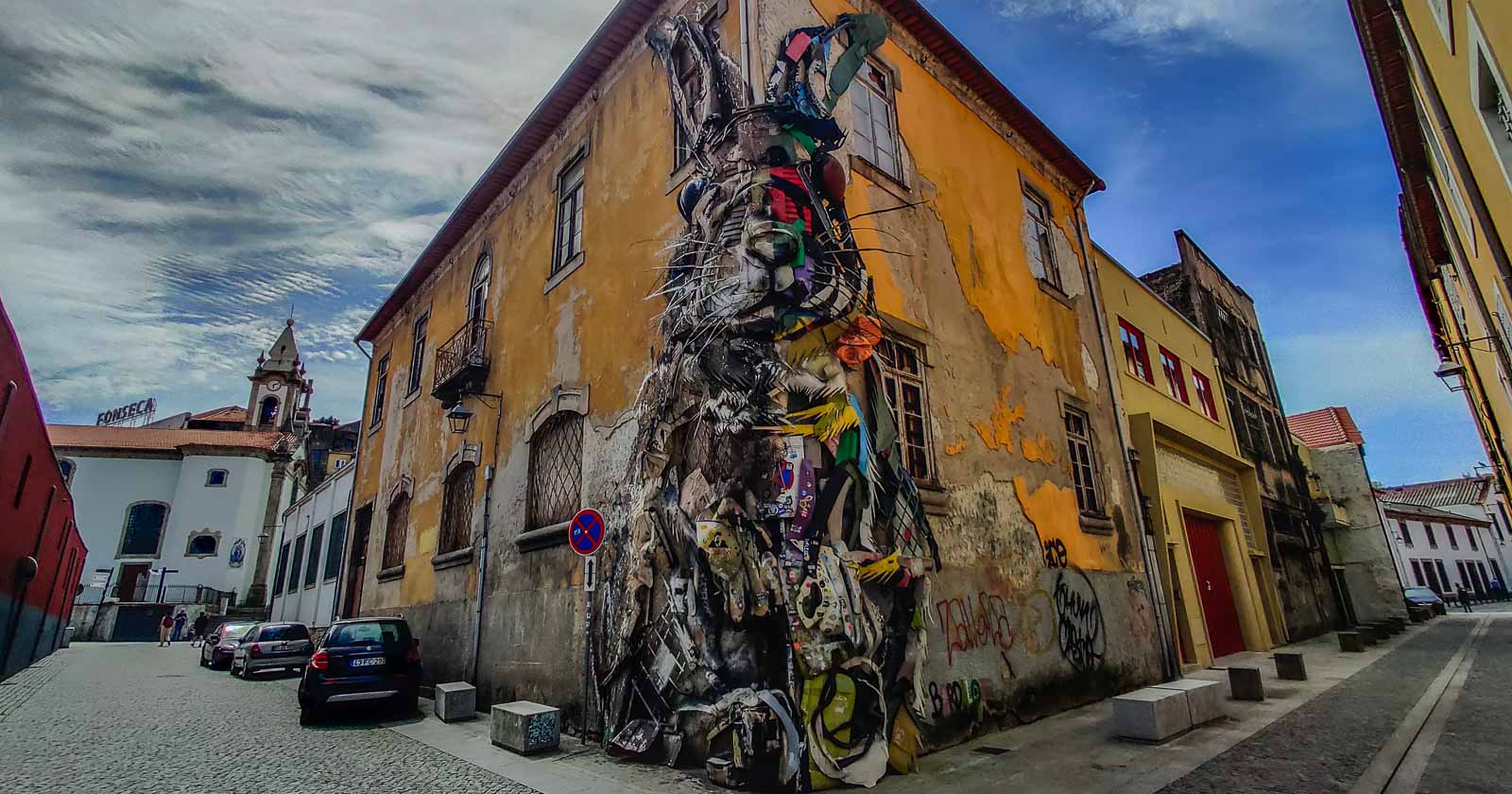 Half Rabbit Mural - Portugal Travel Guide