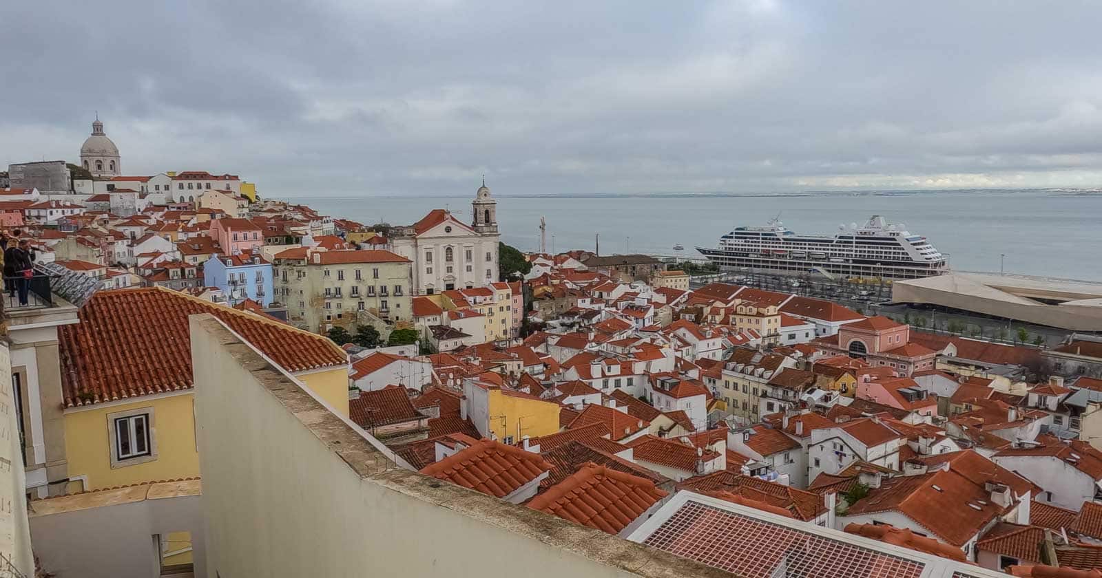 Viewpoints at Miradouro de Santa Luzia - Portugal Travel Guide