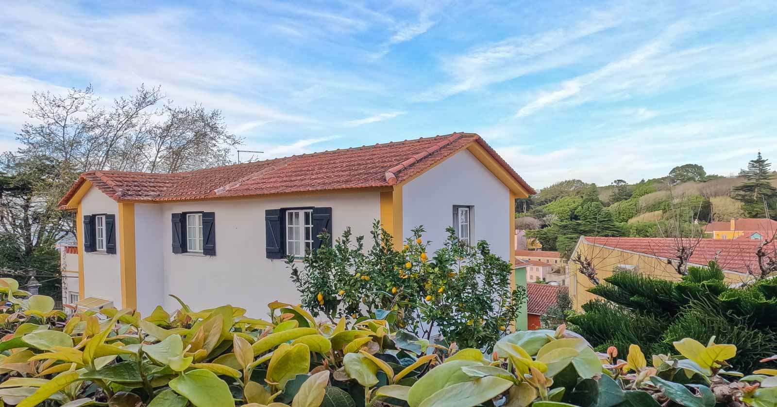 House surrounded with nature - Portugal Travel Guide