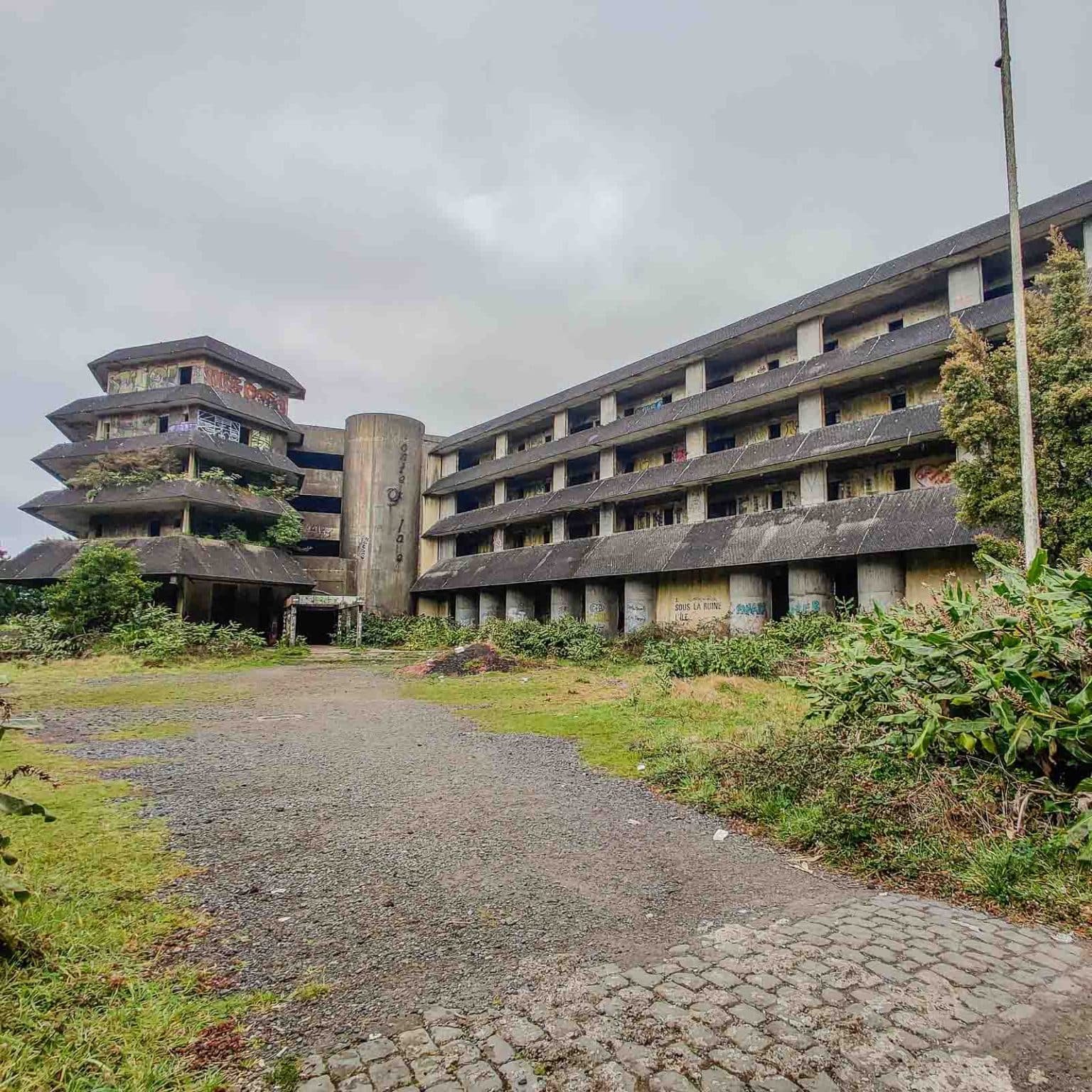 Monte Palace Hotel Ruins - São Miguel Island, Azores